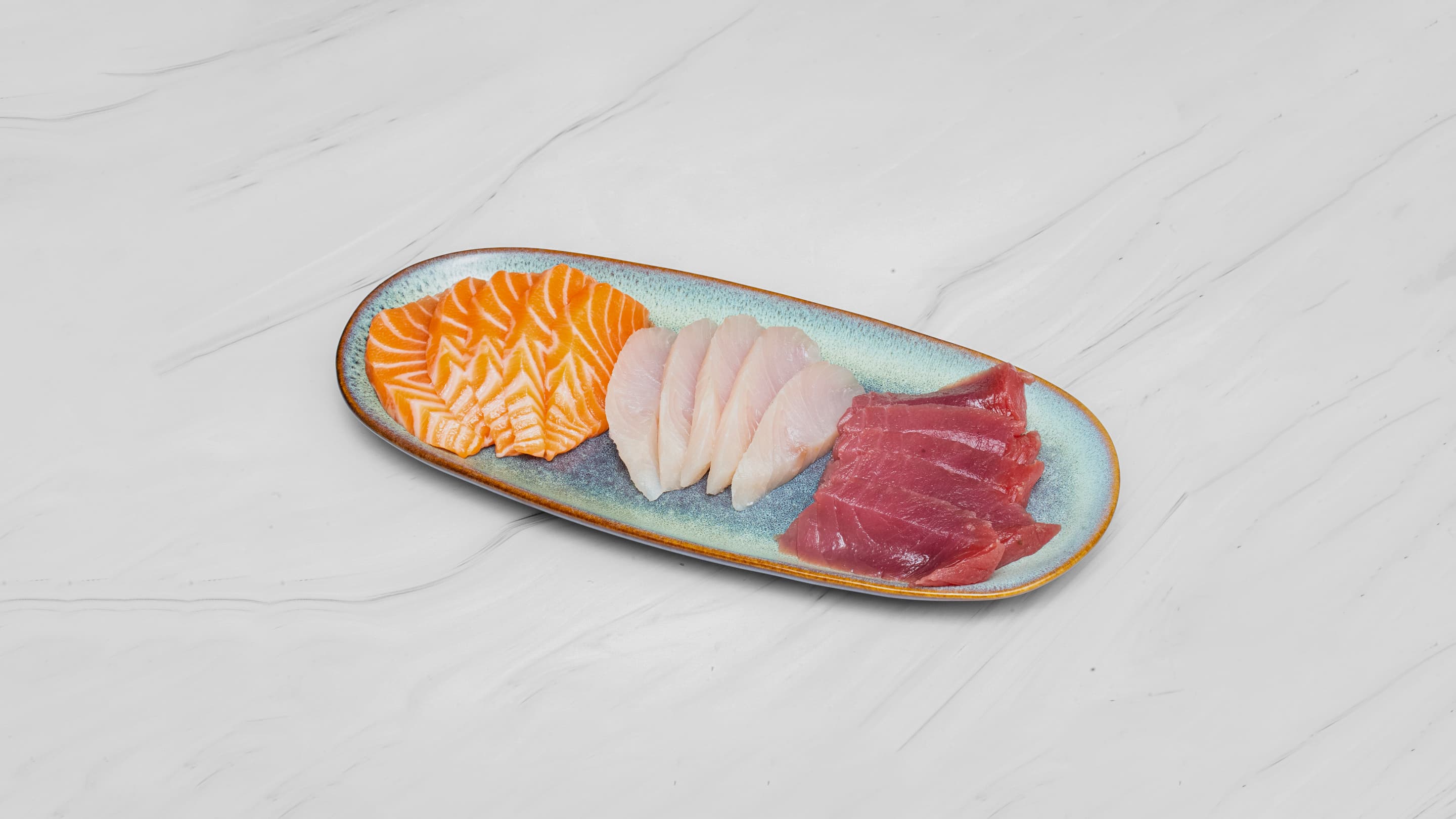S\u00e9lection de sashimi frais